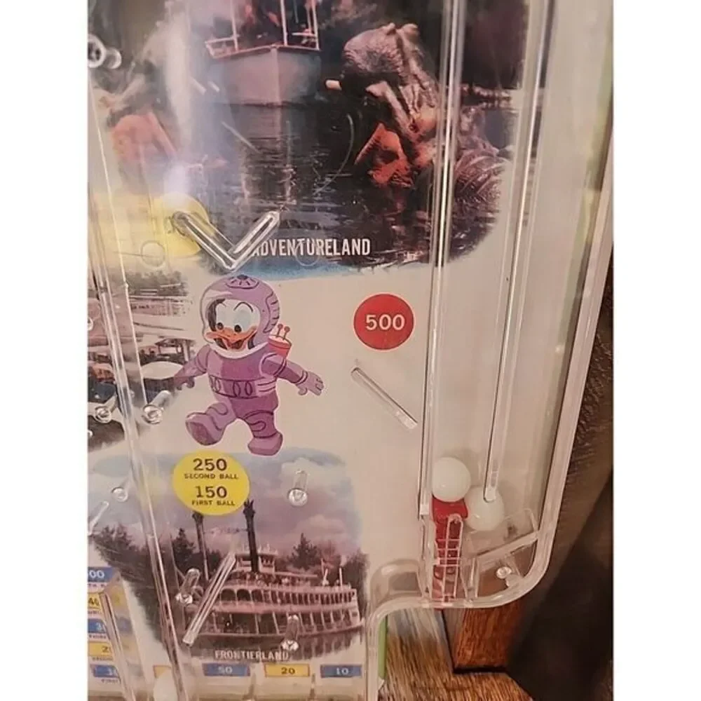 VINTAGE ORIGINAL WALT DISNEY‎ DISNEYLAND GAME PINBALL GAME 1960'S WOLVERINE TOY